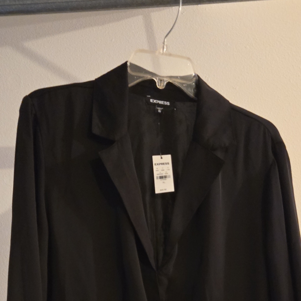 Express Black Blazer Classic Suit Jacket (ITEM#037)